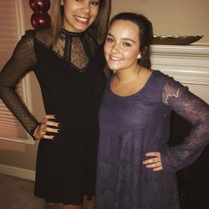 BLACK urban outfitters dress